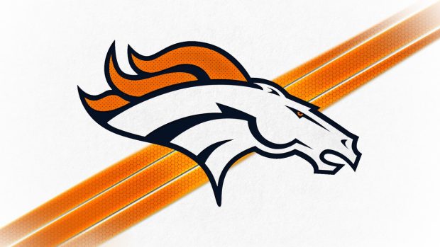Denver Broncos Logo Background Desktop Wallpaper.