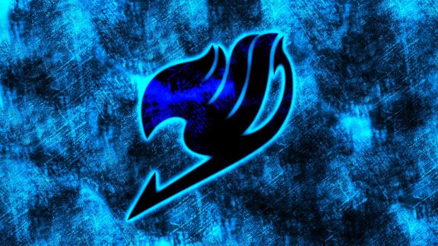 Fairy Tail Blue Logo Backgrounds.