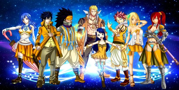 Fairy Tail Desktop Background.