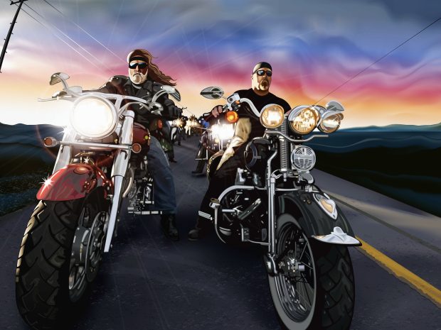 Harley Davidson Bikes Wallpapers HD.