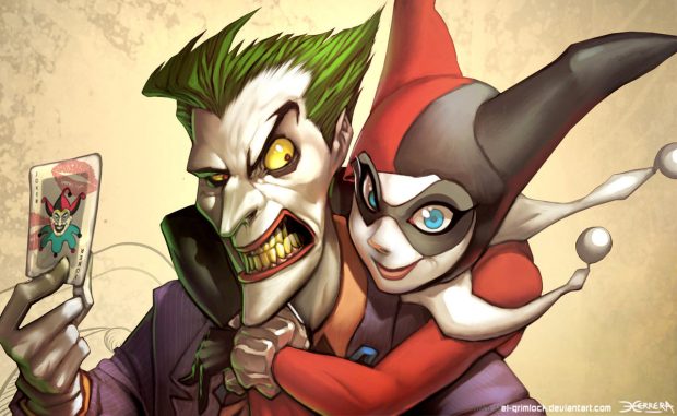 Joker Harley Quinn Wallpaper HD Free download.