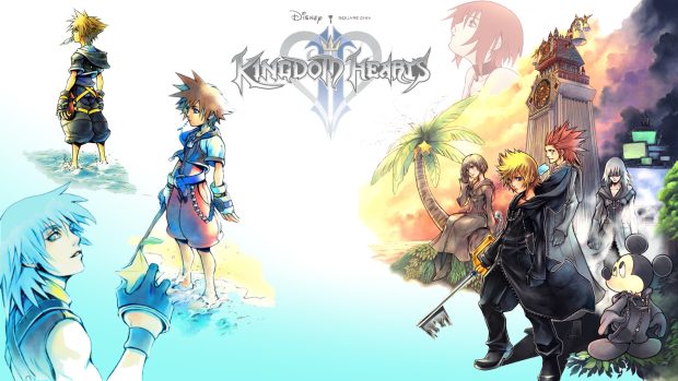 Kingdom Hearts Background.