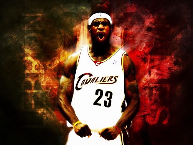 Lebron James Cavaliers Wallpaper Desktop Background.