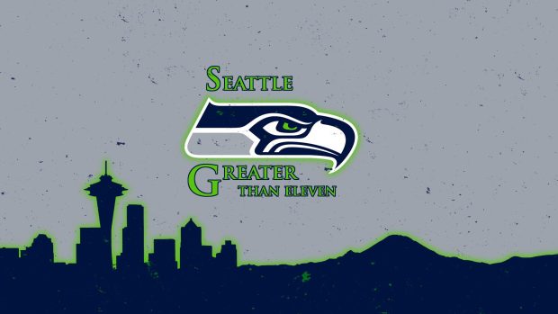 Logo Greater than Eleven Seattle Seahawk Football HD Wallpapers.