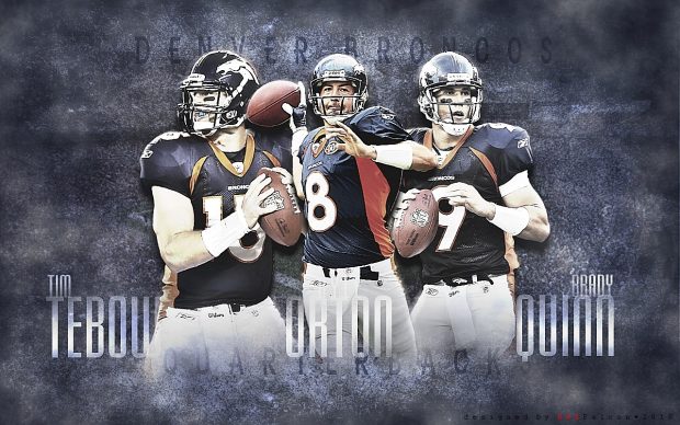 Main Players Denver Broncos Wallpaper HD.