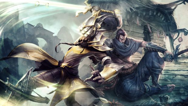 Master Yi  Yasuo LoL wallpaper HD free download.