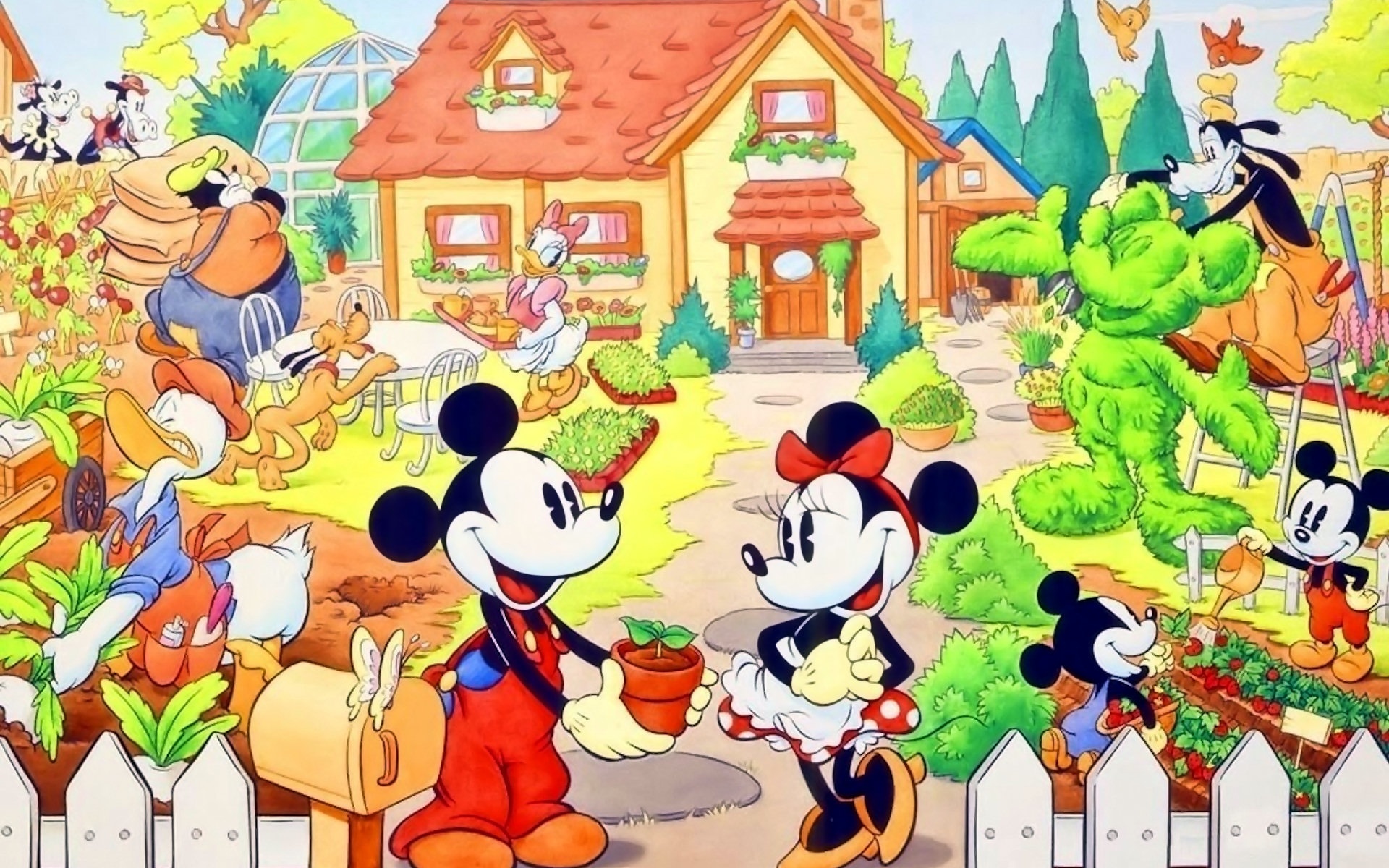 Mickey Mouse Background Destkop 