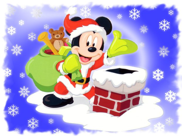 Mickey Mouse Christmas Noel Wallpaper.