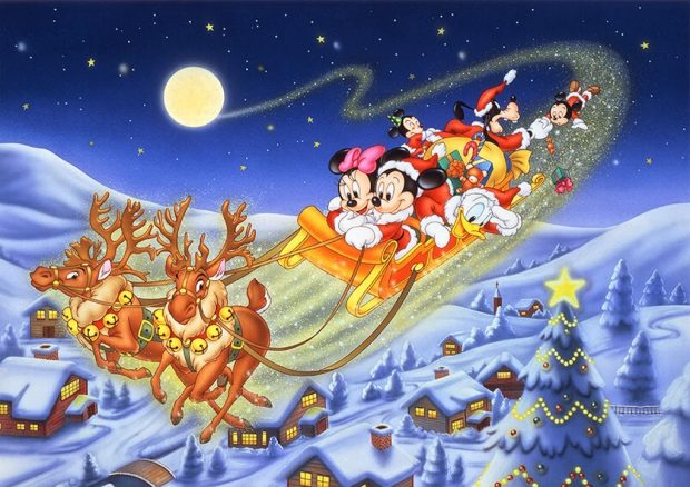 Mickey Mouse Christmas Wallpaper.