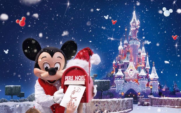 Mickey Mouse Christmas Wallpaper Widescreen.