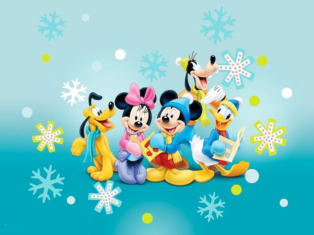 Mickey Mouse Cute Characters Wallpapers.
