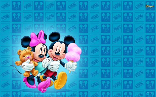 Mickey Mouse Lovers Background Desktop.