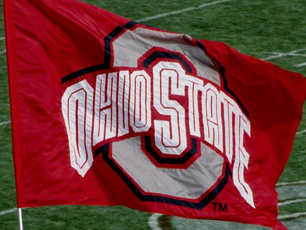 Ohio State Flag Background.