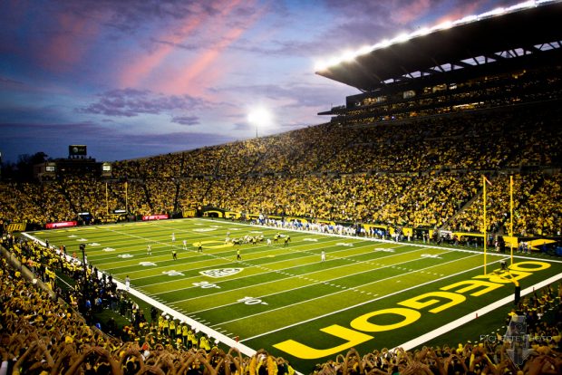 Oregon Ducks Football Stadium Wallpaper HD.