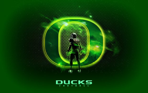 Oregon Ducks Logo Football Wallpaper Widescreen.