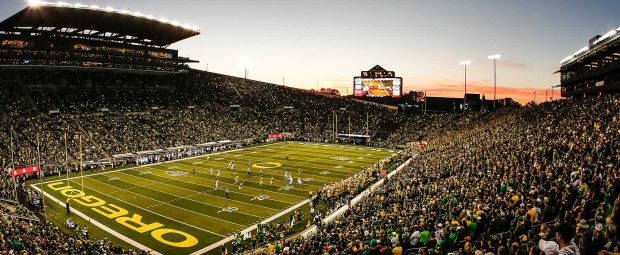 Oregon Ducks Stadium Wallpaper Wide.