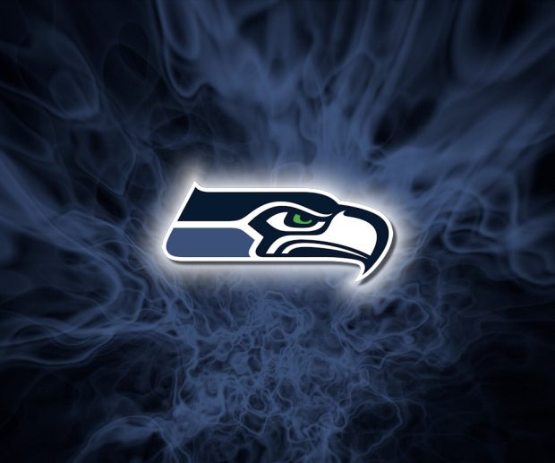 Seattle Seahawk Art Logo Wallpaper.