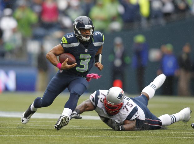 Russell Wilson, Vince Wilfork