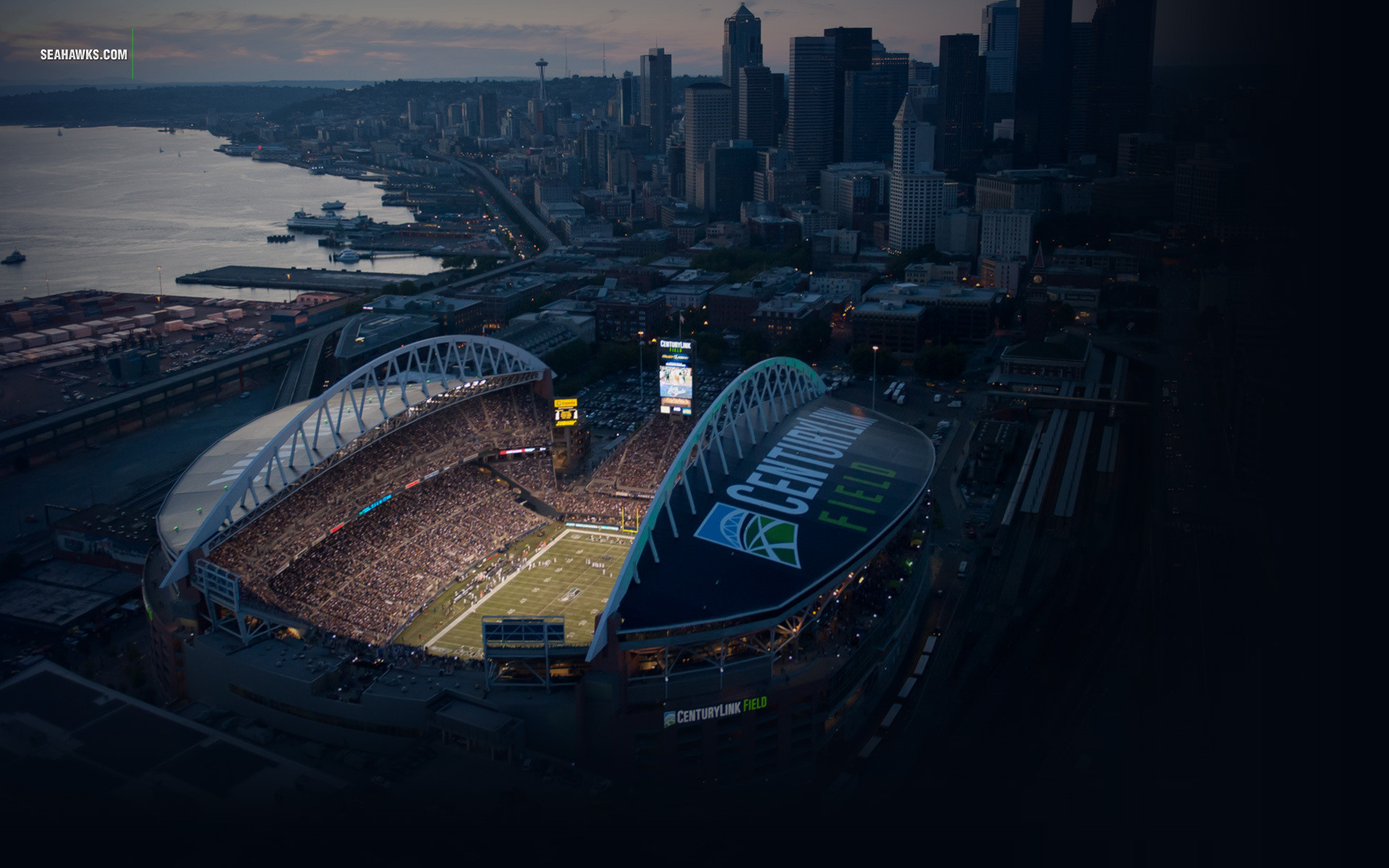 Seattle Seahawk Stadium Backgrounds | PixelsTalk.Net