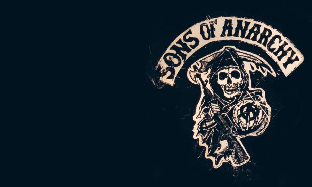 Sons of Anarchy Logo Background.