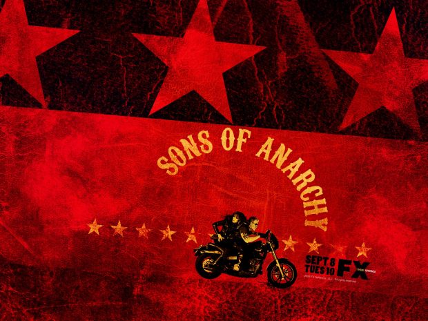 Sons of Anarchy Motorcycles Full HD Wallpaper.