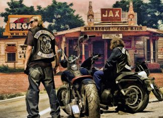 Sons of Anarchy Motorcycles Wallpaper HD.