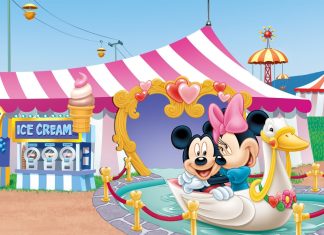 Sweety Mickey Mouse Wallpaper.