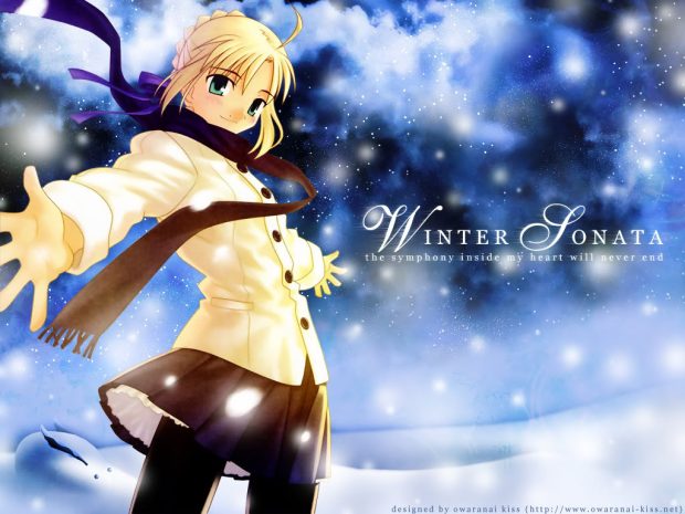 Winter Sonata Anime Wallpapers HD download free.