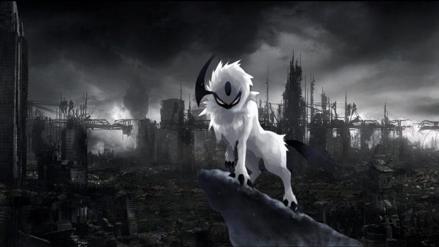 Absol Pokemon HD Wallpaper.