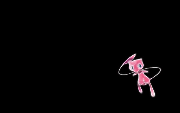 Cute Mew Pokemon HD Wallpaper.