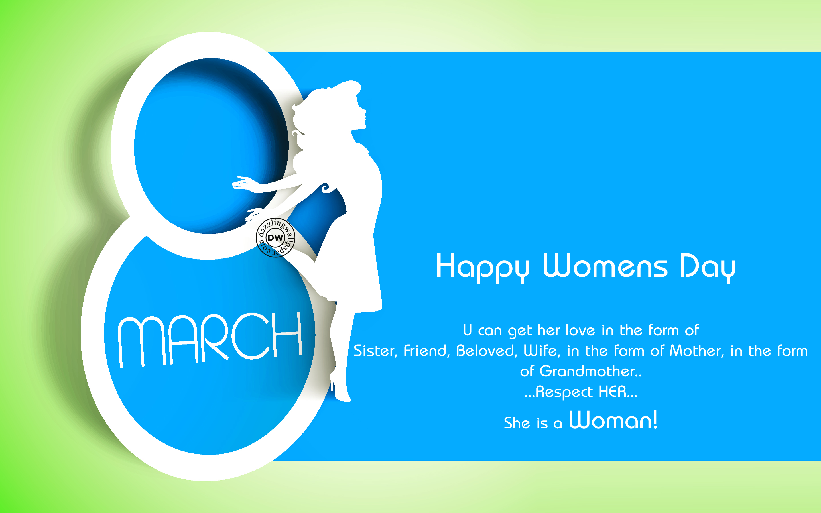 Happy Women's Day HD Wallpaper 