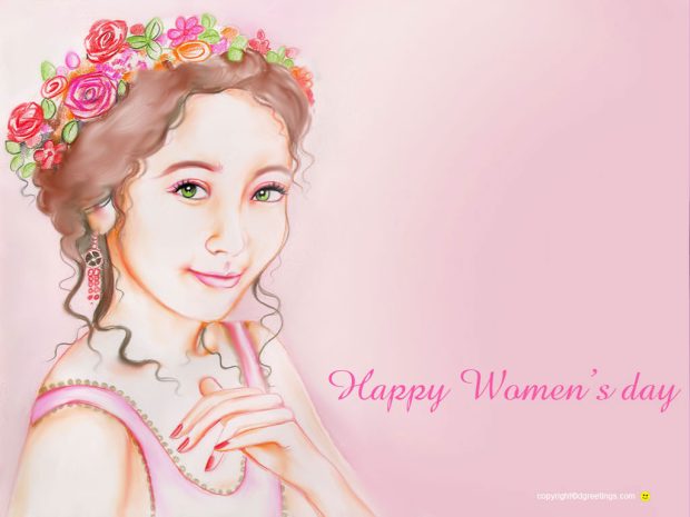 Lovely Womens day wallpaper.