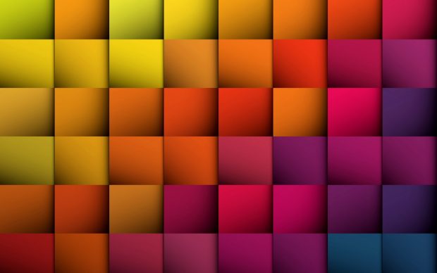 3D colorful checks walls HD wallpapers.