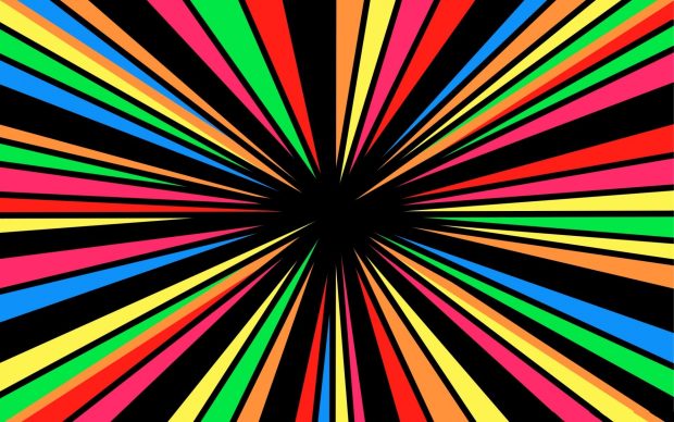 Abstract rainbows vortex colorful wallpaper HD.