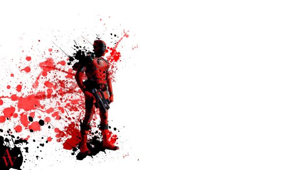 Art Deadpool Wallpaper HD Widescreen.