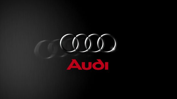 Audi Logo HD Wallpaper 1080p.