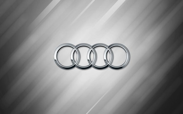 Audi Logo Wallpaper HD desktop.