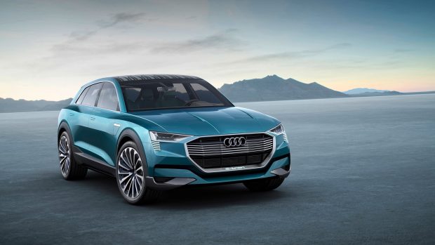 Audi e tron quattro concept wallpaper HD.