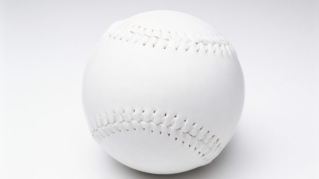 Baseball ball wallpaper HD free.