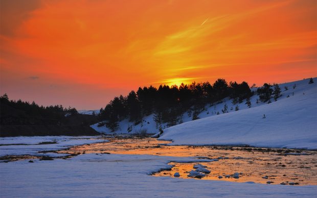 Beautiful Nature Winter Sun HQ.