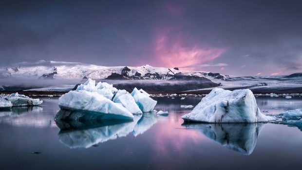 Beautiful iceberg epic wallpaper HD.