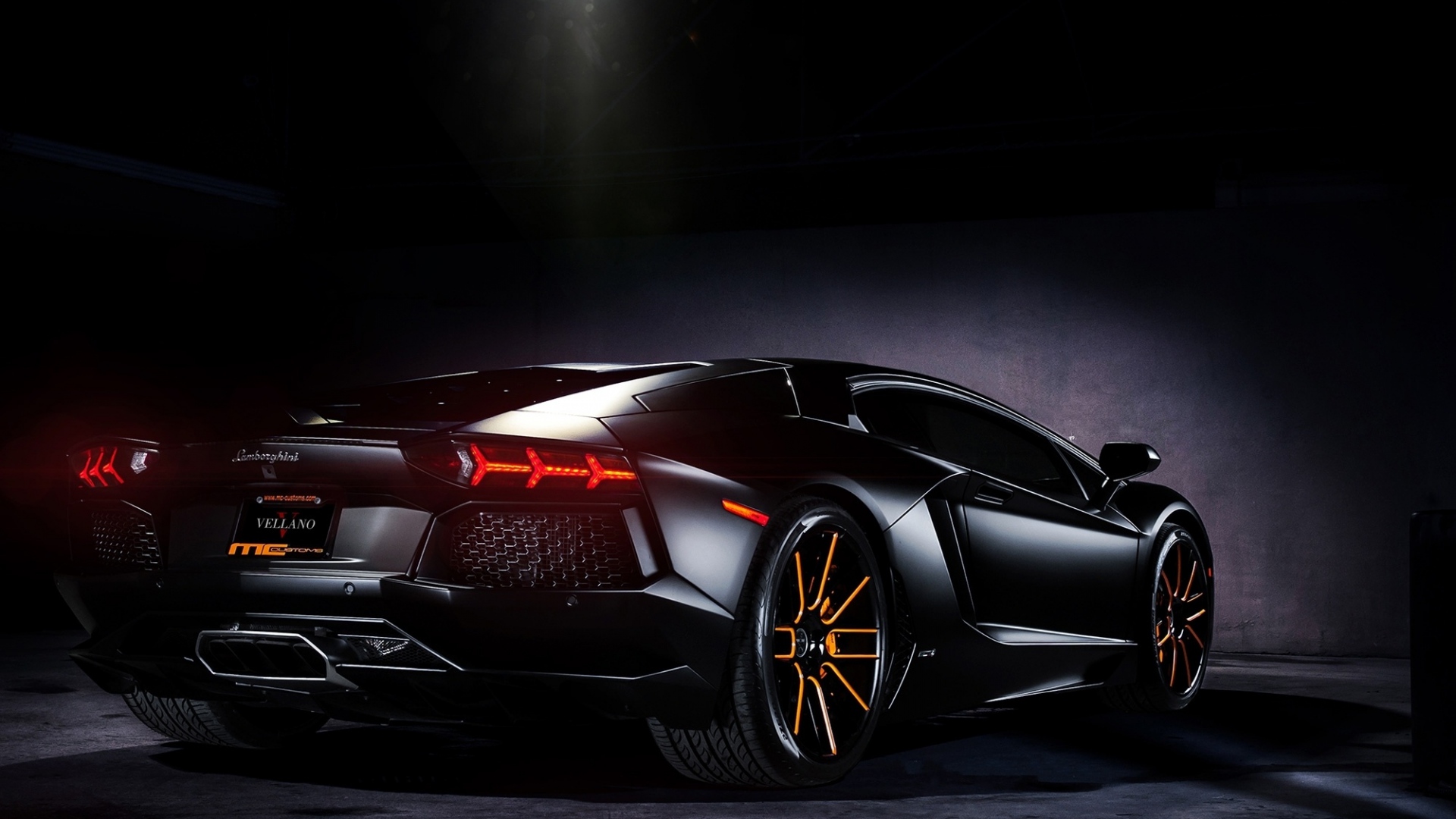 Black aventador lamborghini lp700 wallpaper