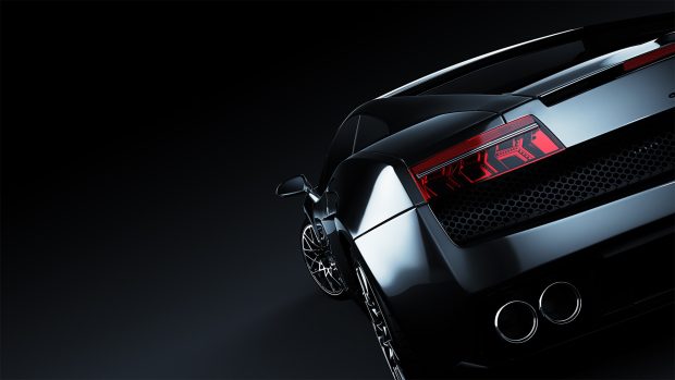 Black lamborghini wallpaper HD.