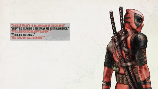 Comics Deadpool Wallpaper HD.