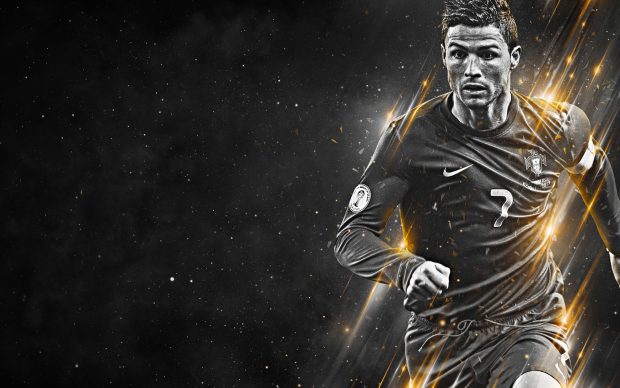 Cristiano ronaldo football player wide wallpaper HD.