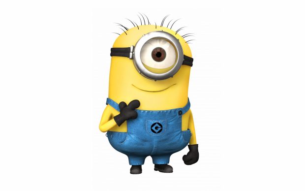 Cute Minion Wallpaper HD free download.