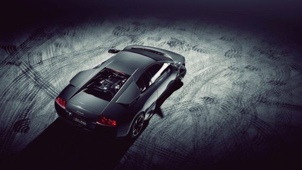 Dark night cars Lamborghini Murcielago LP640 wallpaper.