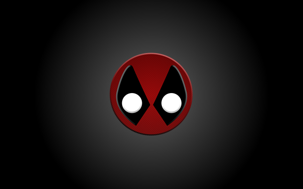 Deadpool 3D Logo Wallpaper HD.