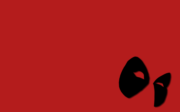 Deadpool Abstract Logo Wallpaper HD.