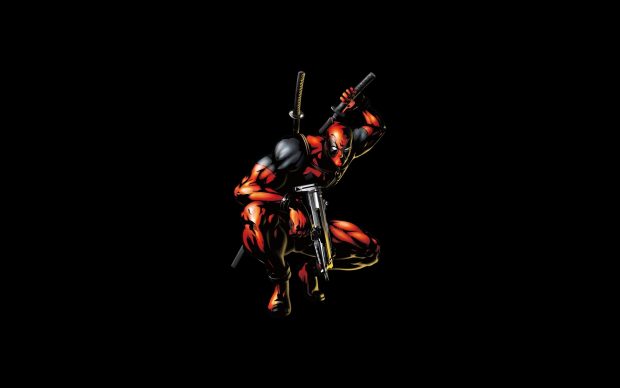 Deadpool Background Desktop Wallpaper.